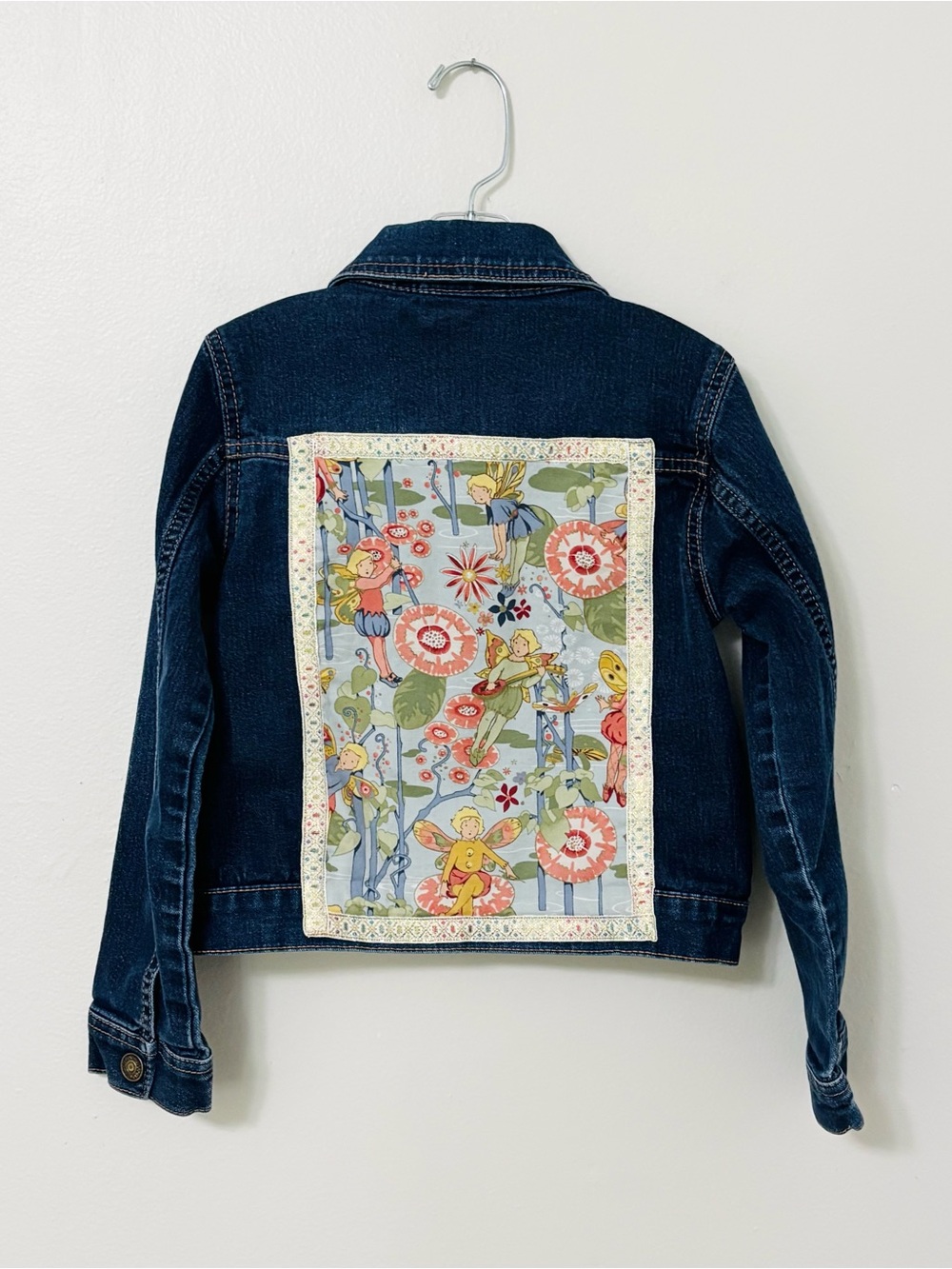 Vintage Toughskins Sears Girls Denim Jacket Fairycore Upcycled Whimy 70s OOAK